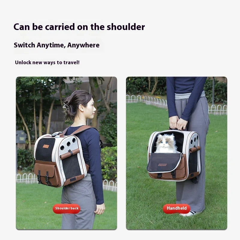 HKM-143891 Portable Foldable Breathable Pet Carrying Bag for Small Animals up to 11.5kg