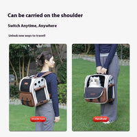 HKM-143891 Portable Foldable Breathable Pet Carrying Bag for Small Animals up to 11.5kg