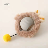 HKM-325843 Automatic Interactive Cat Toy Ball with Fast Rolling and Chirping for Indoor Play