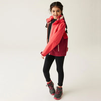 HKM-342675 Winter Girls Softshell Windproof Jacket Elegant Dress Design for Comfort and Style