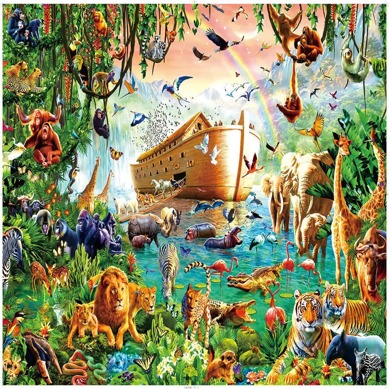 KTX-514323 Custom 1000 Piece Jigsaw Puzzle Featuring Famous Painting Scenery for Educational Decompression Activities