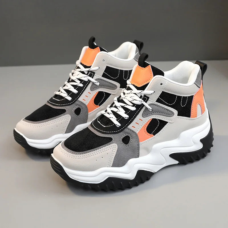 HKM-474899 SHY02 New Colored Fashion Casual Shoes 2023 Autumn Versatile Breathable Sports Shoes Elevated Student Running Shoes