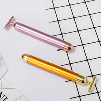 HKM-439763 24K Gold Facial Massager Beauty Bar Stick for Skincare Routine