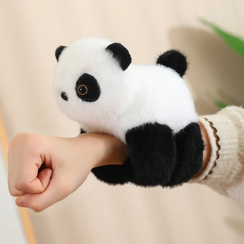 KTX-308819 Capybara Plush Toy - 20cm Curtain Holdback Ring, Hand Rattle, Animal Wristband, Slap Bracelet Huggers