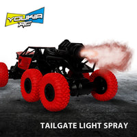 HKM-721363 1/12 Scale 4WD Remote Control Off-Road Car with Climbing Features and LED Light