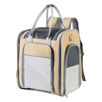 HKM-750675 Airline-Approved Portable Pet Carrying Backpack for Dogs and Cats - Custom Travel Pack
