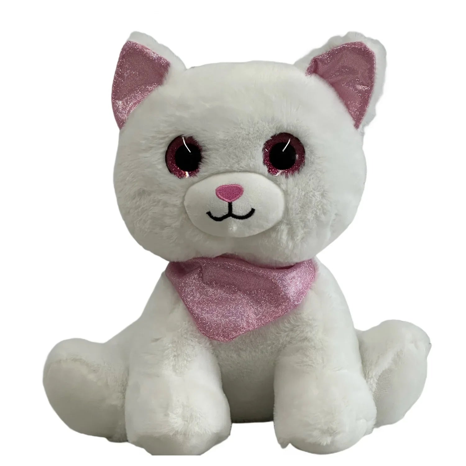 KTX-456851 Interactive Plush Stuffed Animal Cat Toy for Girls and Kids
