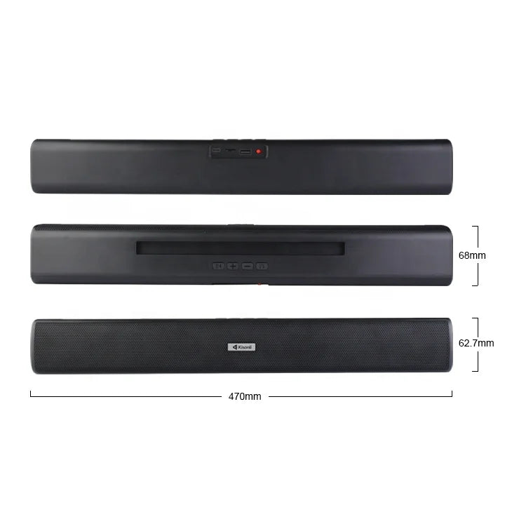 KTX-074387 Wireless Bluetooth Soundbar with Powerful Woofer and Premium Audio Quality