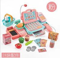 HKM-541715 Kids Cash Register Play Set with Scanner – Fun Supermarket Simulation Toy for Ages 2 to 13