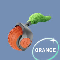 HKM-029779 Automatic Electric Pet Toy Ball with Tail for Cats and Dogs