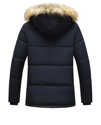 HKM-800275 Down Jackets for Men Large Size Men Jackets Hooded Windproof Waterproof Outerwear Mens Winter Iacket Coat