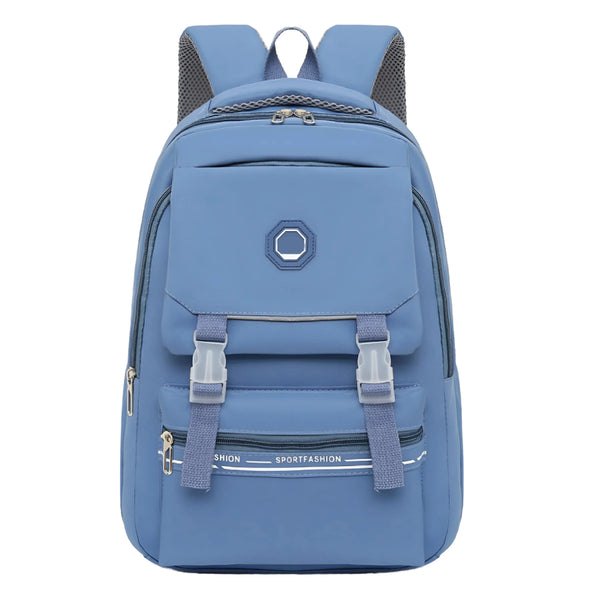 New Trend Large Capacity Junior High School Backpack Unisex Cartoon Softback Fashionable Nylon Anti-Splash Design Waterproof