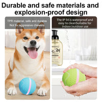 HKM-192467 Interactive USB Rechargeable TPU Pet Dog Chew Toy Ball