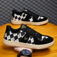 HKM-295251 JZM-B07 Men's Fashion Trend Sneakers Casual Running Shoes Waterproof Feature Lace-Up Comfortable Convenient for Winter Use