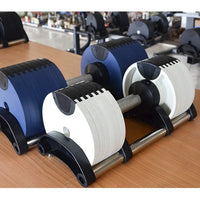 HKM-977107 Adjustable Dumbbells Set - 20kg, 32kg, 40kg - Multiple Colours, Cast Iron, Rust Resistant