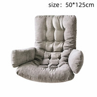 Solid Color Large Removable Washable Rattan Chair Cushion Home Decor Hanging Basket Lumbar Pillows & Seat Cushions