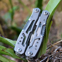 15 in 1 Custom Steel Tactical Outdoor Multi Functional Pliers Tool with Knife Screwdrivers EDC Multi Pliers for Camping Hiking