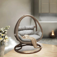 Modern Design Indoor Outdoor Rocking Swing Bird's Nest Balcony Hammock Chair 2-Seater Outdoor Furniture Hanging Basket Swing