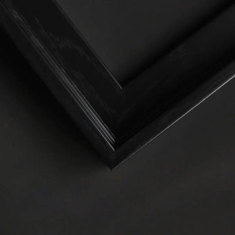 KTX-194131 Modern Black Floating Frame for Canvas and Art Prints, Sizes A4 A3 10" 12" 8" 7" 12''