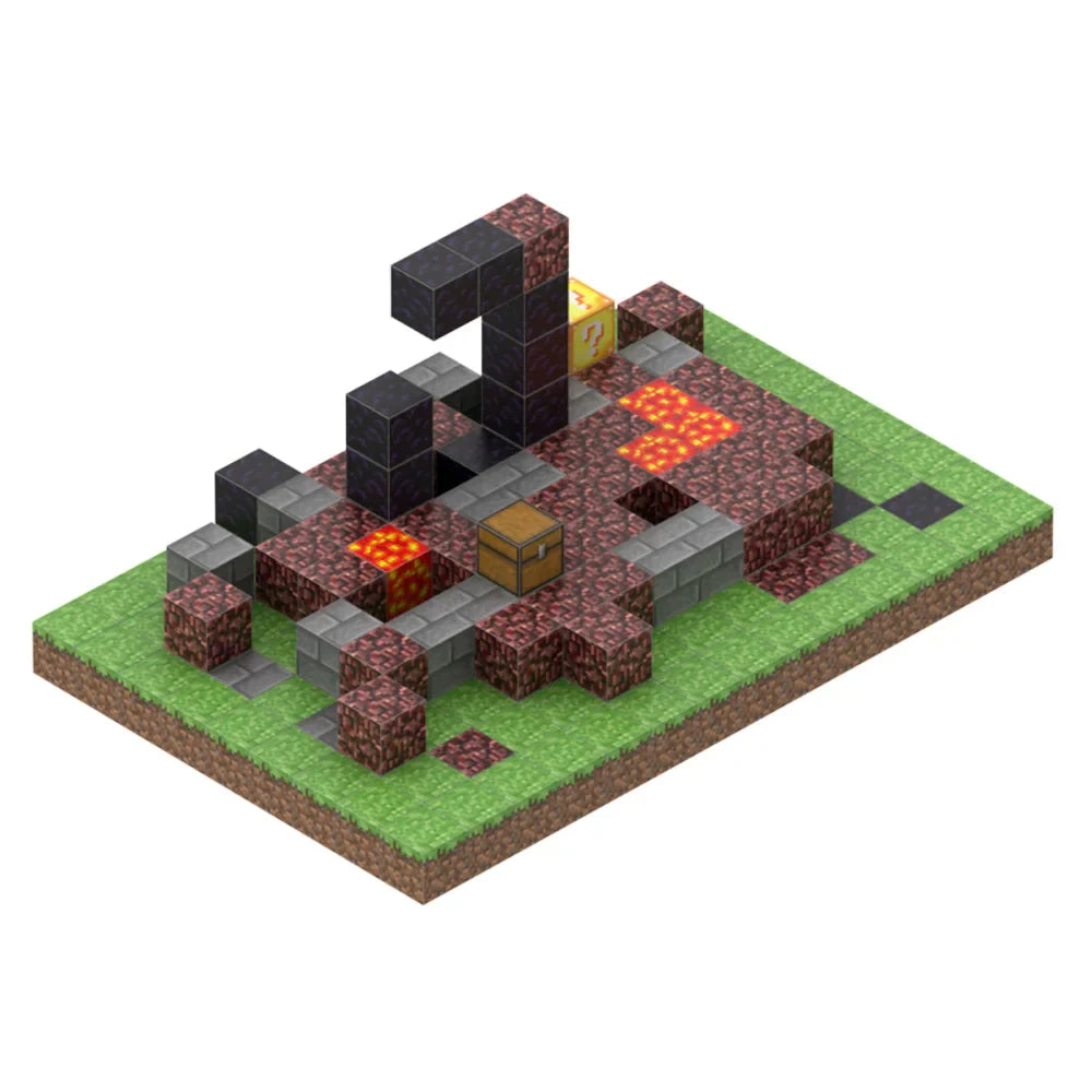 KTX-252179 Magnetic Building Block Set for Creative Play - DIY Cube Puzzle Toy with Over 500 Accessory Styles