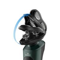 HKM-110931 4-in-1 Waterproof USB Rechargeable Rotary Electric Shaver and Beard Trimmer for Men