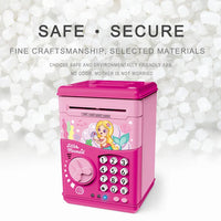 HKM-442259 Digital Password Electronic ATM Piggy Bank for Kids - Safe Plastic Money Saving Box