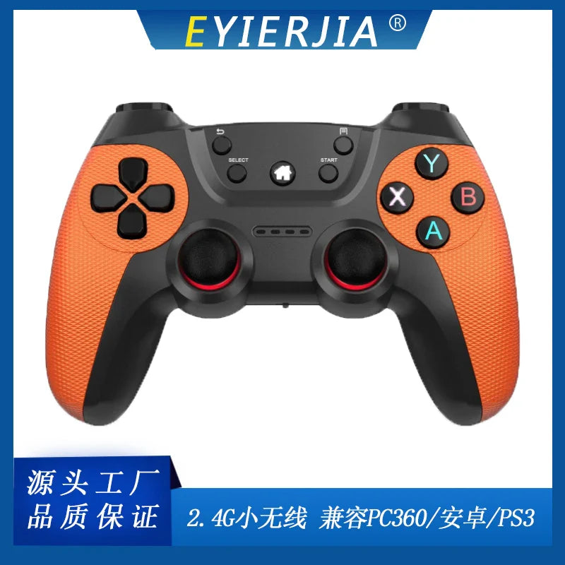 HKM-117779 2.4GHz Wireless Gamepad Controller for Android Devices, Smart TVs, PC, and PS3