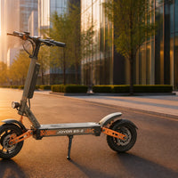 PulseGo  Electric Scooter for Adults, Foldable City Commuter, LED Display, Dual Shock Absorption, Comfortable Ride