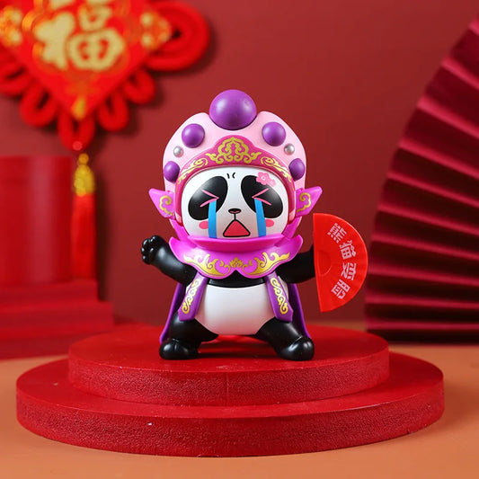 KTX-421459 Peking Opera Face-Changing Doll PVC Model Action Figure for Collectors and Play