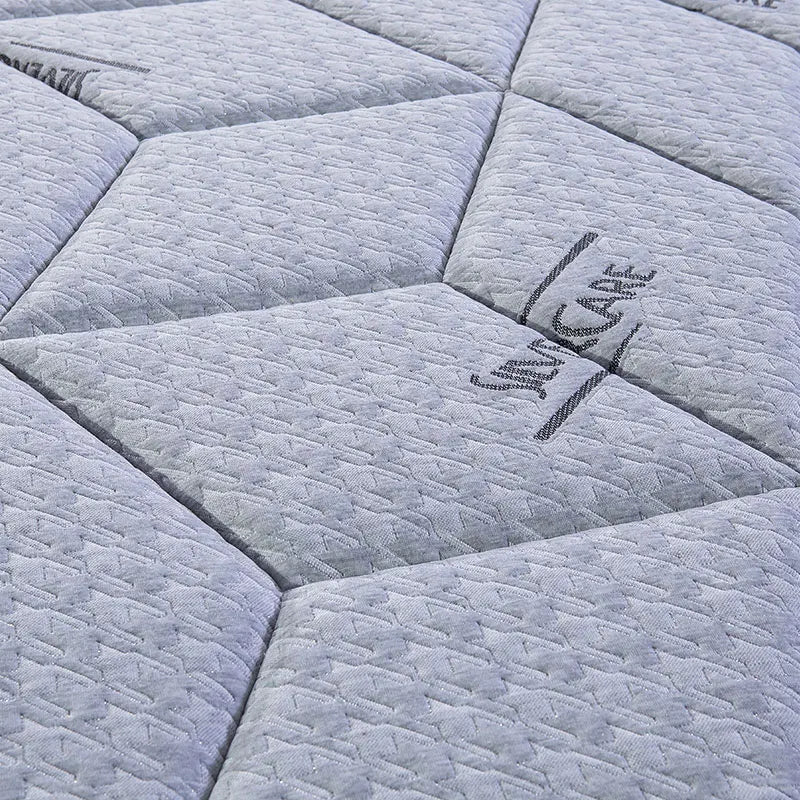 KTX-425491 Queen King Size Black Pocket Spring Mattress with Soft Cooling Foam Top Layer for Hotels