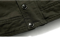 HKM-931347 Men's Winter Jacket Thick Outdoor Clothing Sports Moto Jacket With Zipper Closure Men's Coats