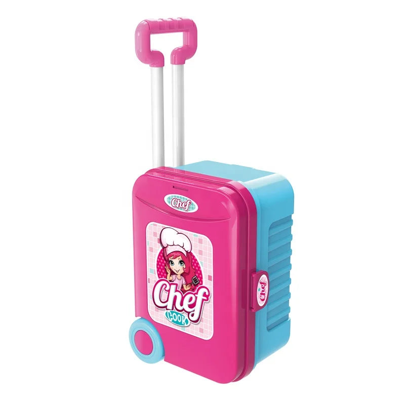 KTX-932627 3-in-1 Pretend Play Kitchen Set with Lights and Sounds for Kids Ages 2-7