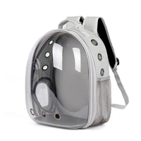 HKM-390227 Transparent Space Capsule Pet Carrier Backpack for Small Animals - Breathable and Portable for Outdoor Travel