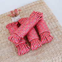 HKM-731923 6mm Durable Lightweight Braided Rope for Outdoor Camping - Eco-Friendly Polyester, Various Colours Available