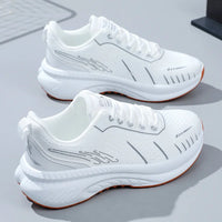 HKM-081683 K2501 New Mesh Breathable Casual Shoes Summer Versatile Lightweight Sports Shoes Student Durable Running Shoes