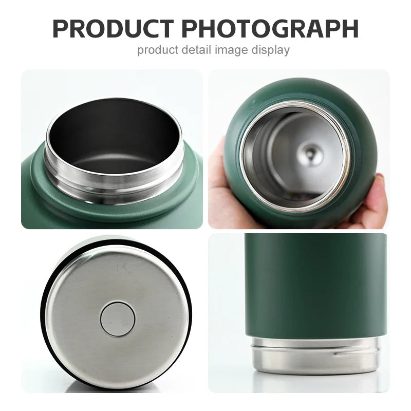 HKM-879443 Insulated 32oz Stainless Steel Pet Feeder and Travel Water Bottle for Dogs