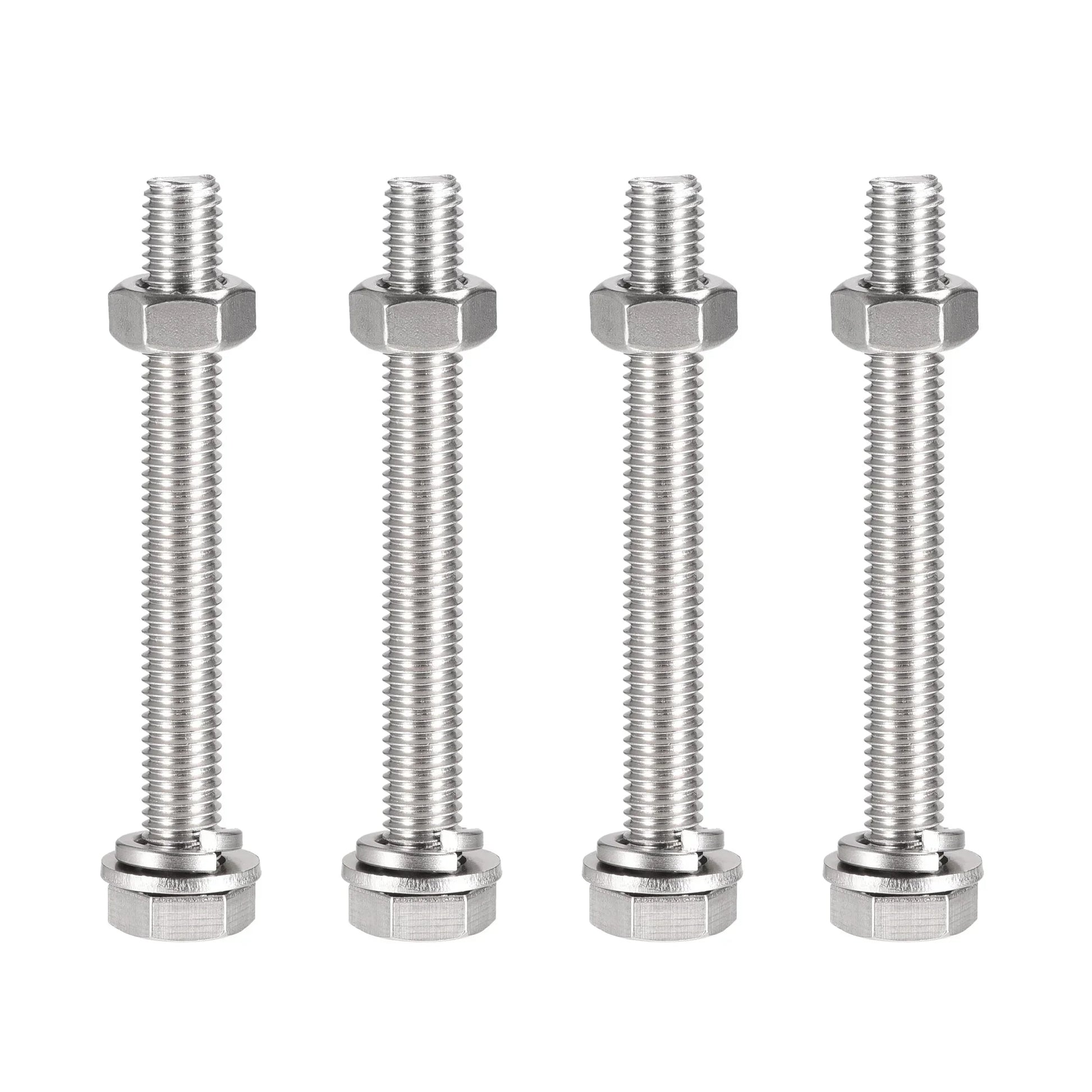 KTX-328659 M10 x 60mm Stainless Steel Hex Head Nut and Screw Bolts for T-Square Applications