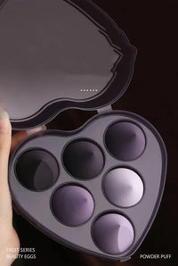 HKM-570835 Heart-Shaped Makeup Sponge Set for Flawless Application and Blending