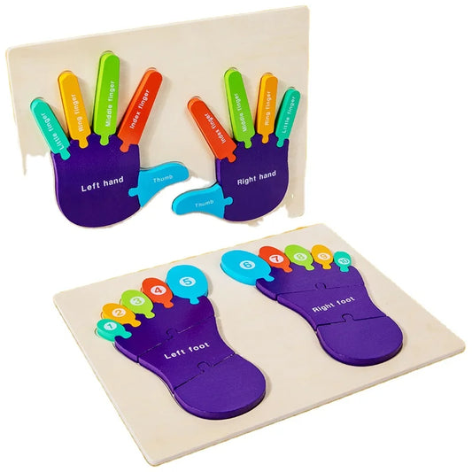 KTX-572947 Cognitive Learning Wooden Puzzle for Early Childhood Development