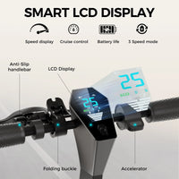 [V10] 10Inch Off Road Electric Mobility Scooter  Large LED Display Screen Adult High Speed Electric Scooter Wholesale