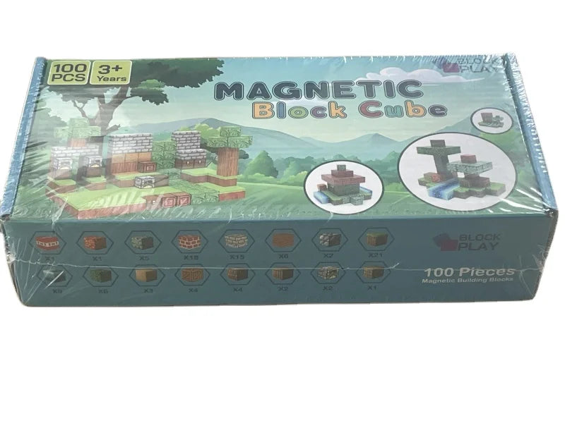 KTX-767251 Magnetic Building Blocks Set for Creative Play - Suitable for Kids Aged 3+