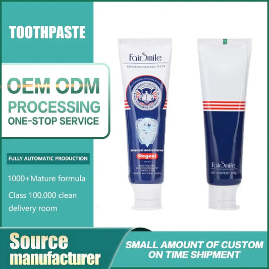 HKM-930131 Whitening Toothpaste for Effective Decay Repair, Stain Removal, and Fresh Breath