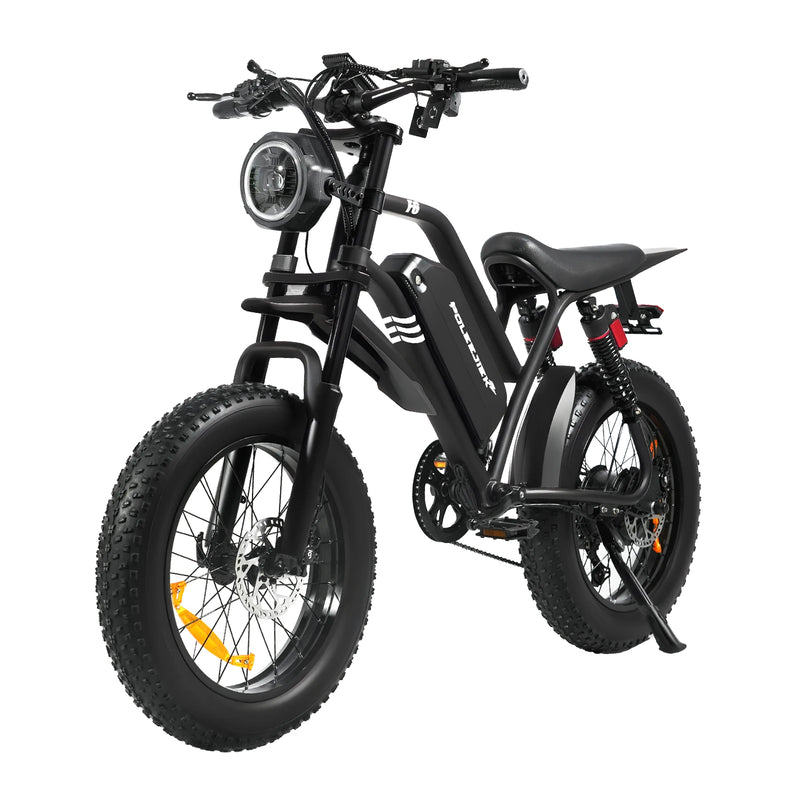 Enduro 20 Inch 1500W Ebike Adult Full Suspension E Fat Tire Mountain Bike Men's Electric Mtb Dirt Pit Bicycle US Warehouse