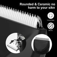 HKM-455571 Rechargeable Whole Body Waterproof Electric Shaver with USB Charging and Cordless Design for Men
