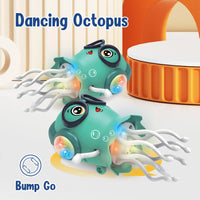 HKM-018579 Dancing Octopus Toy with Auto-Sensing and Obstacle Avoidance for Kids aged 5-7