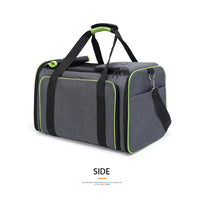 HKM-980051 Expandable Two-Sided Oxford Pet Carrier Backpack for Small Animals – Airline Approved Travel Bag for Dogs, Cats and Birds