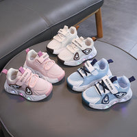HKM-508819 Wholesale Children's Shoes Light up Children's Sneakers LED Light Breathable Comfortable Casual Shoes