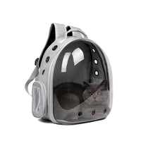 HKM-390227 Transparent Space Capsule Pet Carrier Backpack for Small Animals - Breathable and Portable for Outdoor Travel