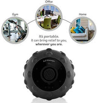 HKM-075411 Electric Vibration Massage Ball with 4 Speed Settings for Muscle Relief and Yoga Fitness