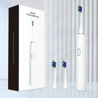HKM-536915 Custom Shaped Type C Sonic Self-Cleaning Extra Soft Electric Toothbrush with Replacement Heads
